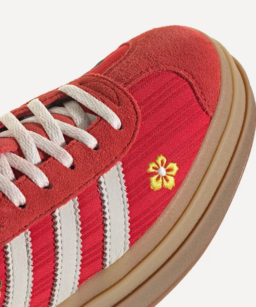 Adidas Gazelle Bold x Liberty London – Rød