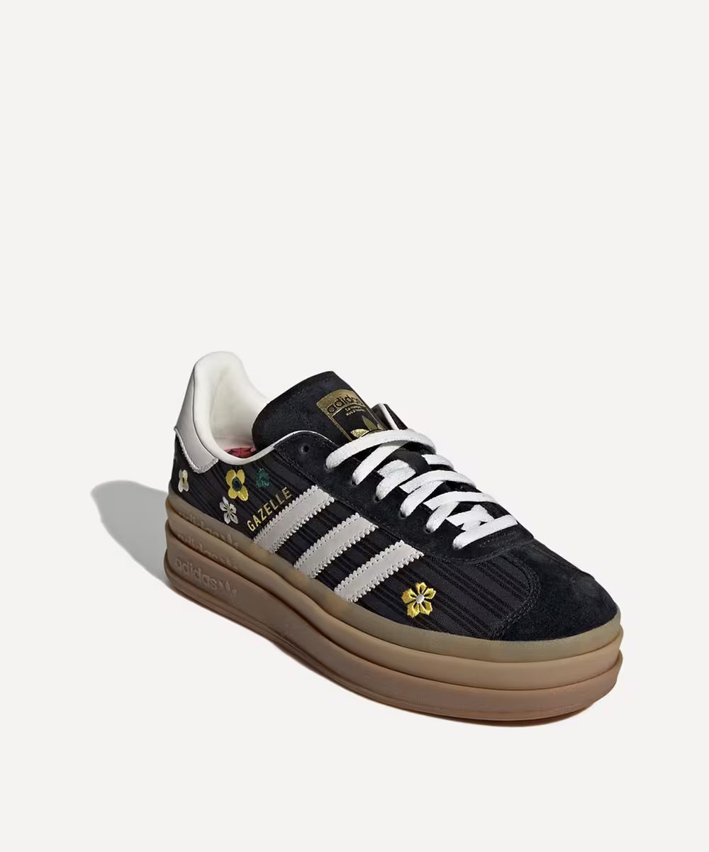 Adidas Gazelle Bold x Liberty London – Sort