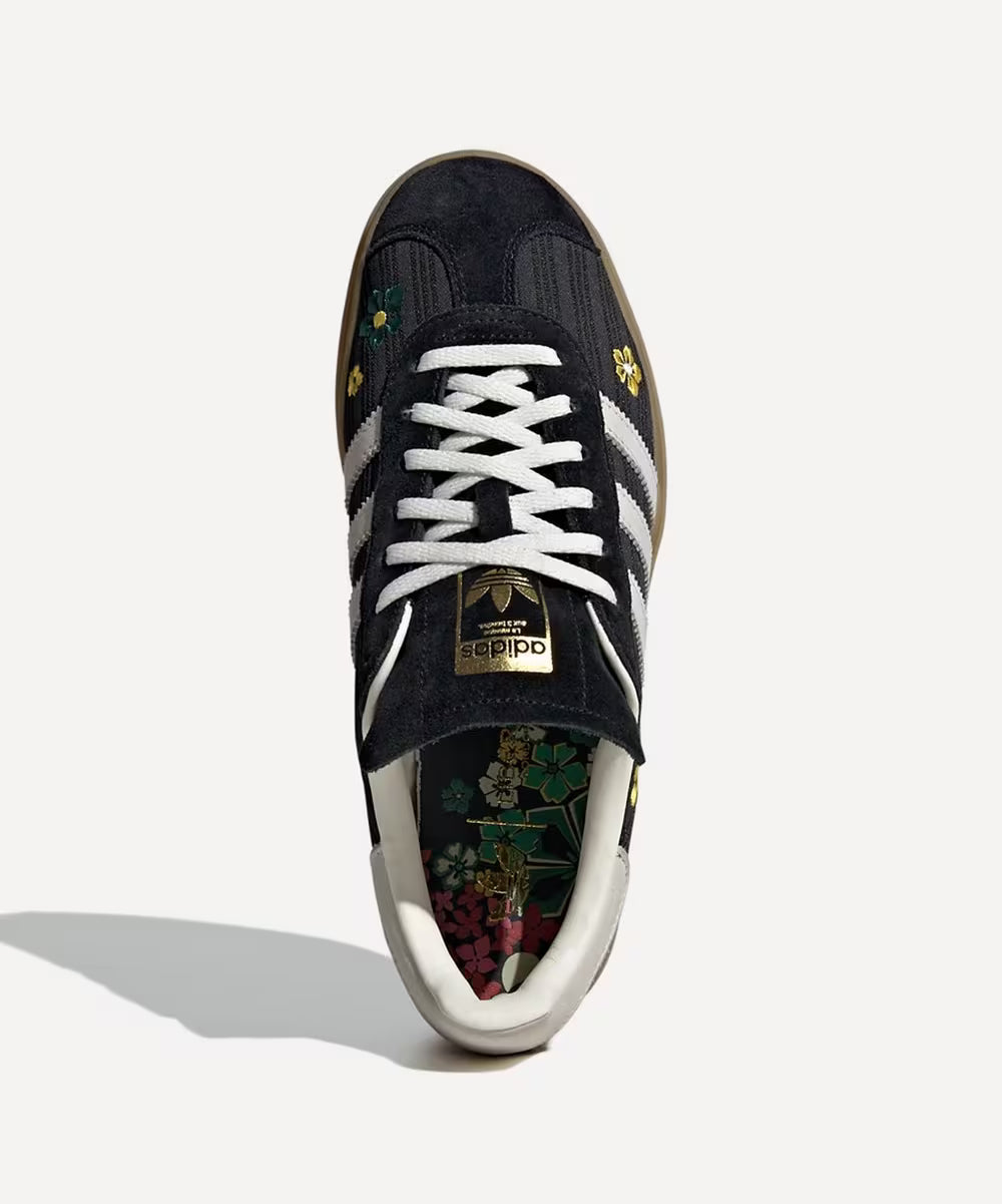 Adidas Gazelle Bold x Liberty London – Sort