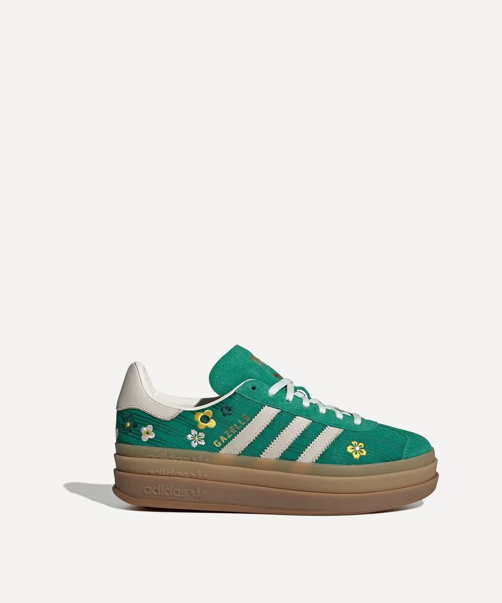 Adidas Gazelle Bold x Liberty London – Grøn