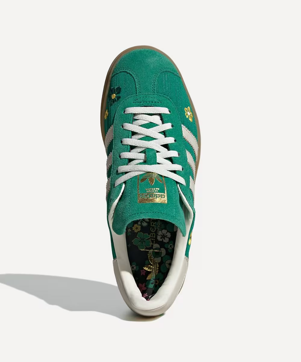 Adidas Gazelle Bold x Liberty London – Grøn