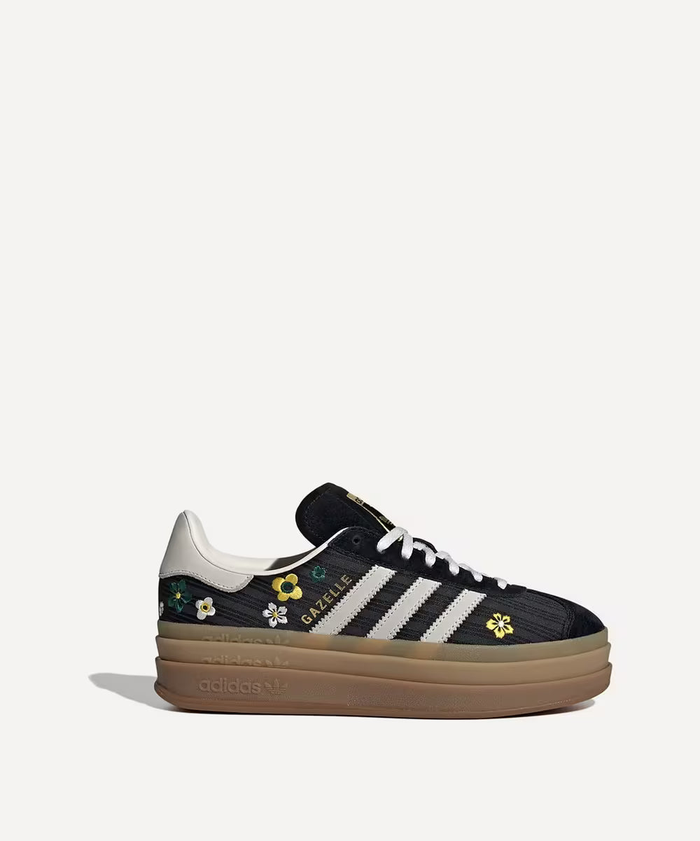 Adidas Gazelle Bold x Liberty London – Sort