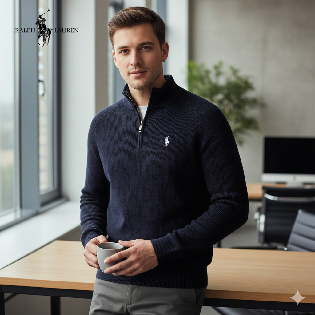 Rаlрһ Lаυгеn - Pull Demi-Zippé - Exclusive Homme