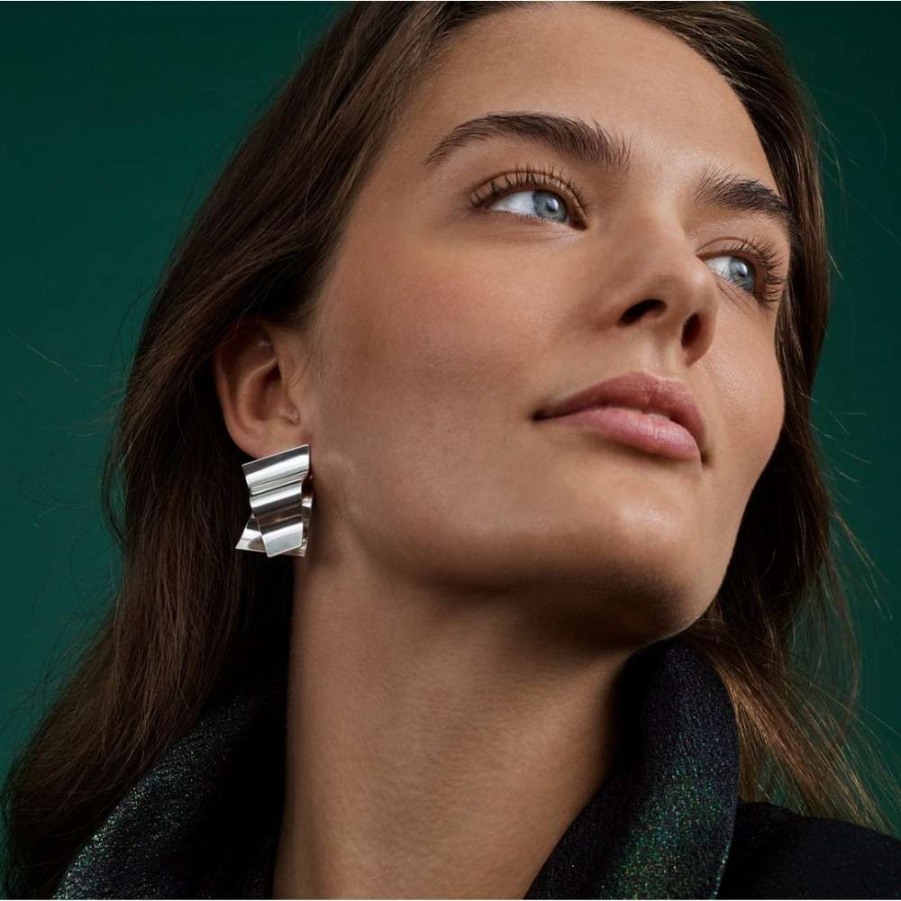 Kalevala Alluring earrings, silver, Kalevala Modern