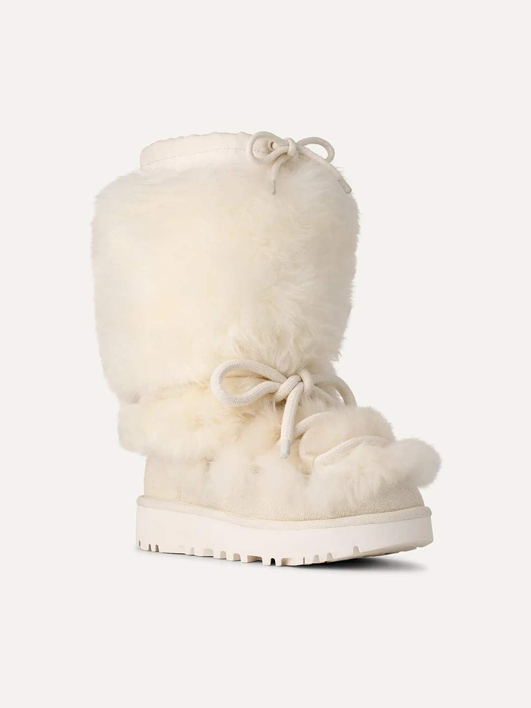 UGG Classic Tall Chalet-støvle – Hvid